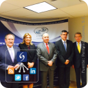 Ricardo Nuñez, Embajador de Chile; Patricia Cárdenas, Embajadora de Colombia; Valentín Diez, Presidente de COMCE, Julio Hernán Garró, Embajador de Perú; Sergio Contreras, Vicepresidente de COMCE