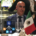 Embajador Ezequiel Sabor durante su presentación en el restaurante Rincón Argentino